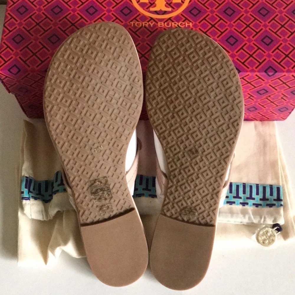 NEW Tory Burch Miller Leather Sandals - Picture 11 of 13